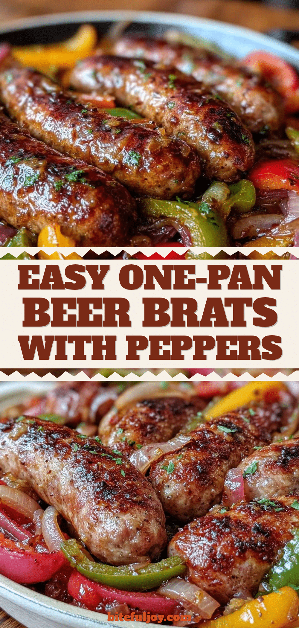 one-pan beer brats recipe