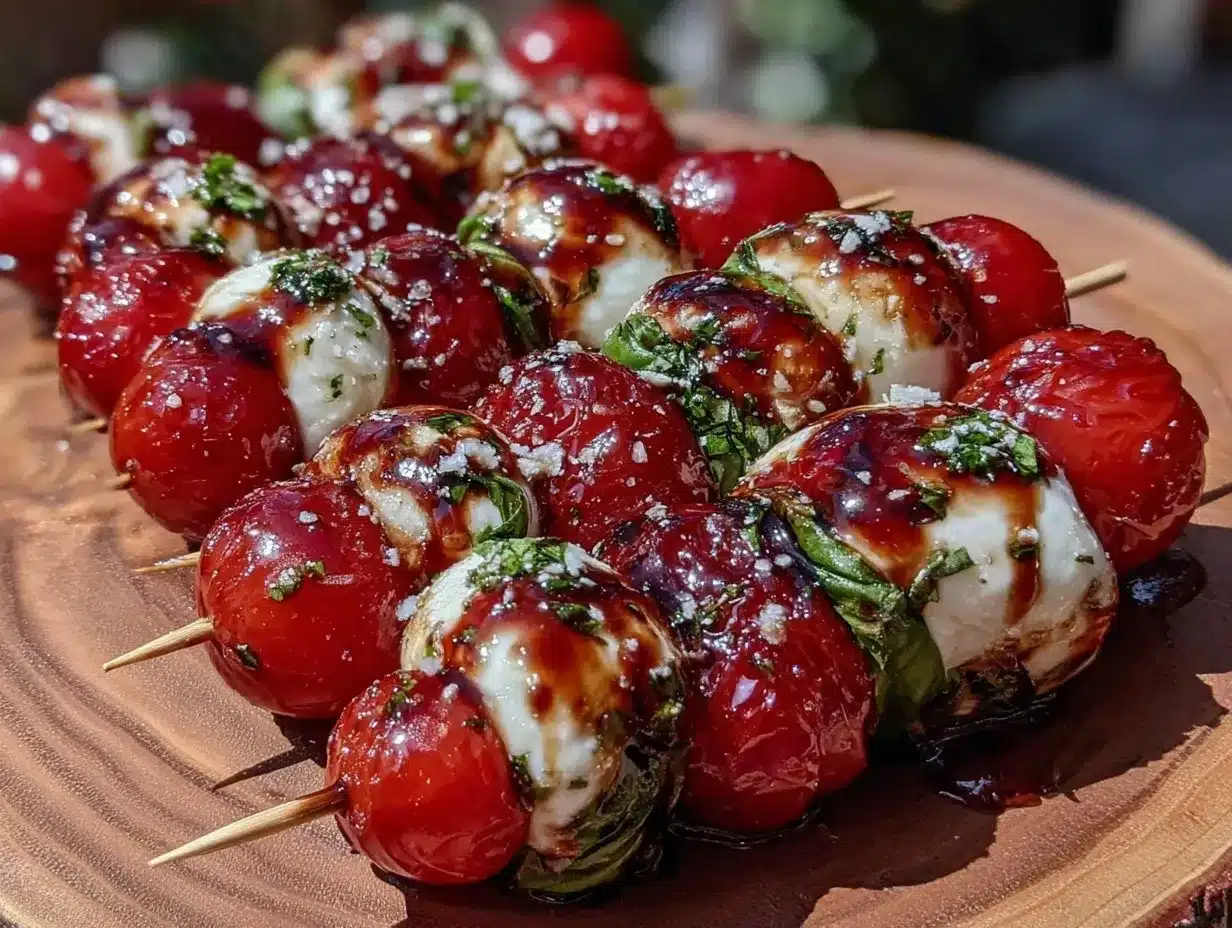 patriotic caprese skewers preparation steps
