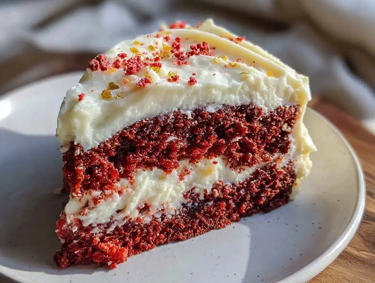 perfect red velvet flag cake preparation steps