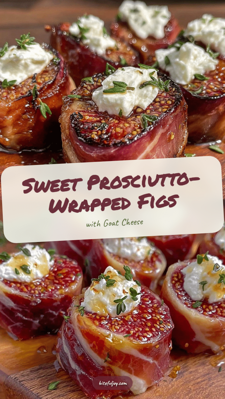 prosciutto-wrapped figs recipe