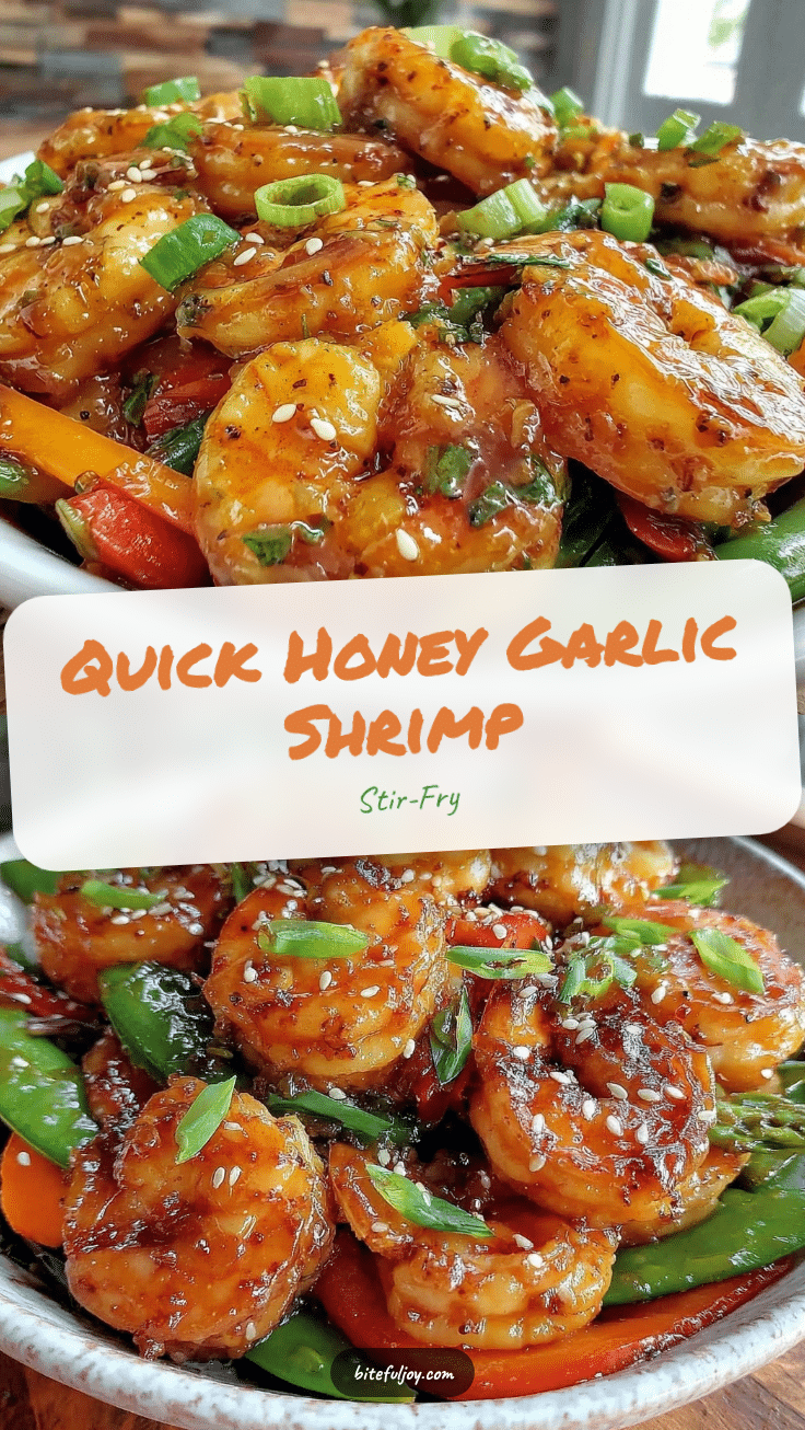 quick honey garlic shrimp stir-fry recipe