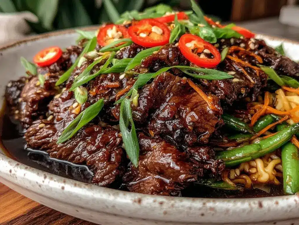 quick Mongolian beef stir-fry - featured image