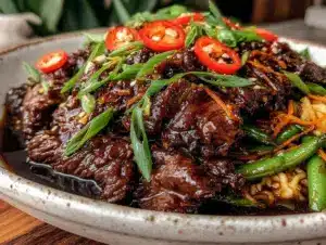 quick Mongolian beef stir-fry - featured image