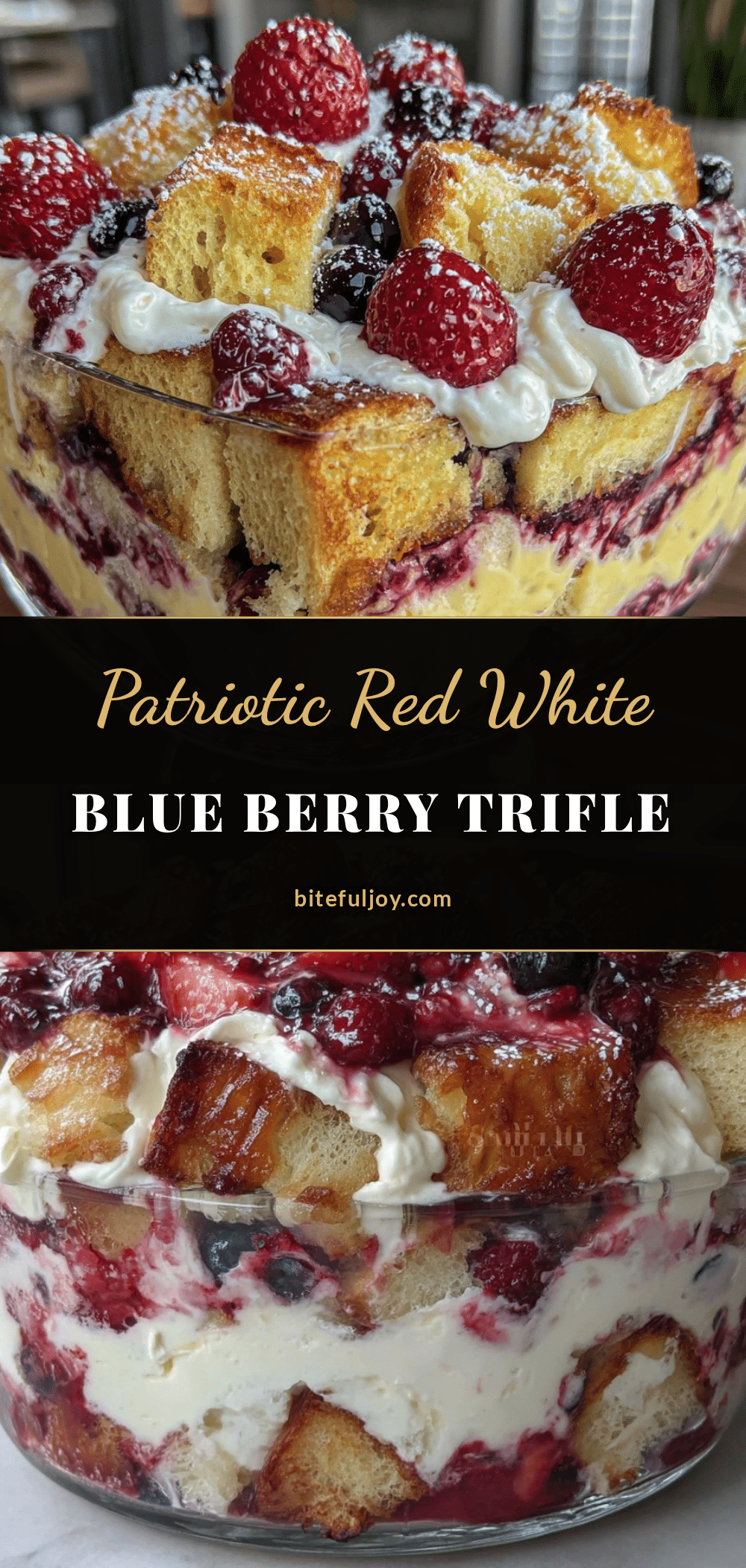 red white blue berry trifle recipe