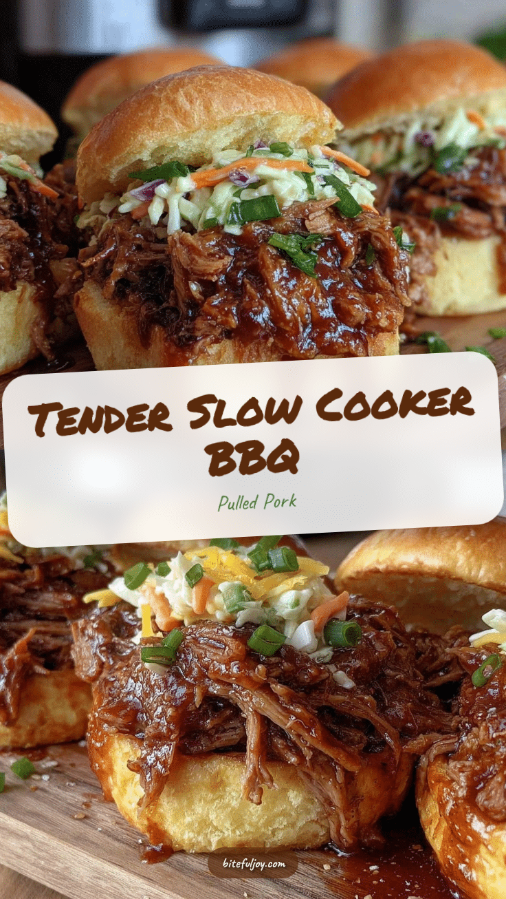slow cooker bbq pulled pork sandwiches recipe