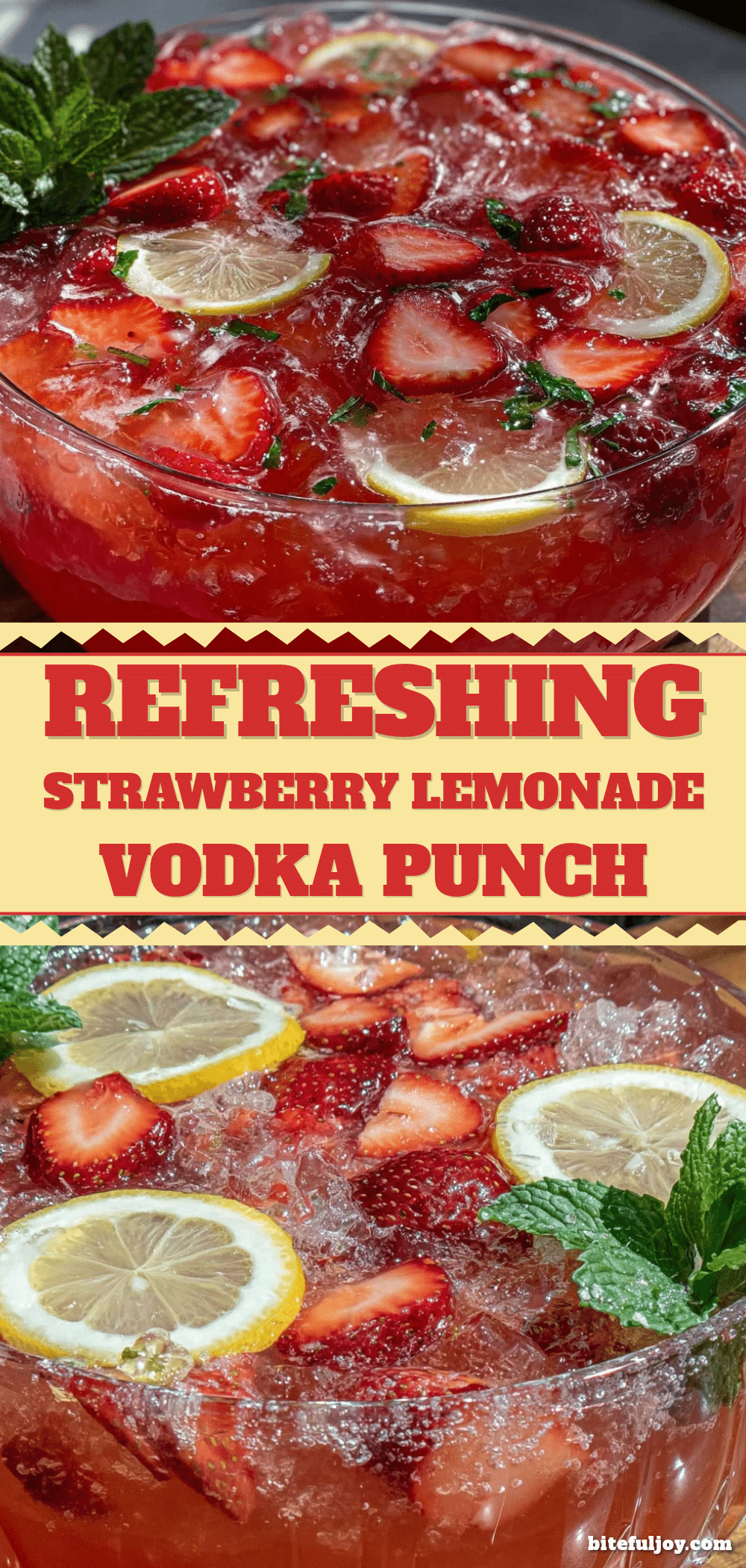 strawberry lemonade vodka punch recipe