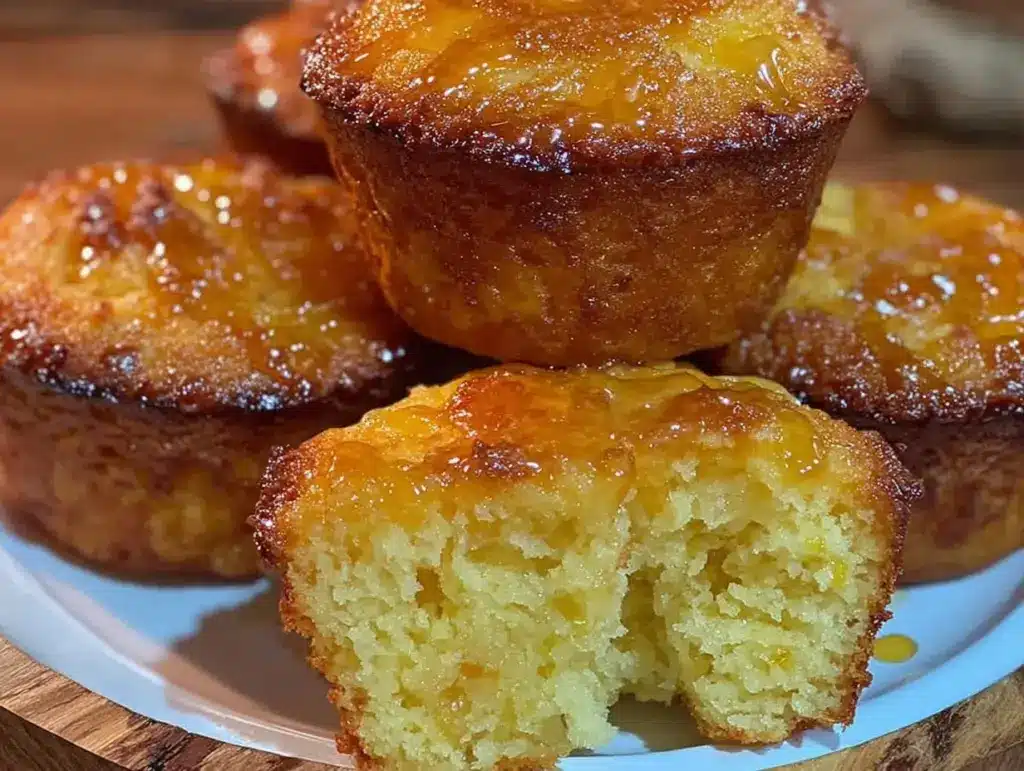 tender honey butter cornbread muffins texas style - featured image