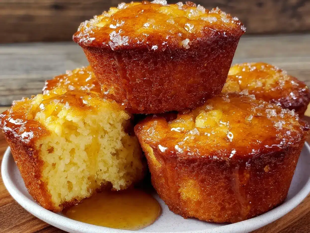 tender honey butter cornbread muffins texas style preparation steps