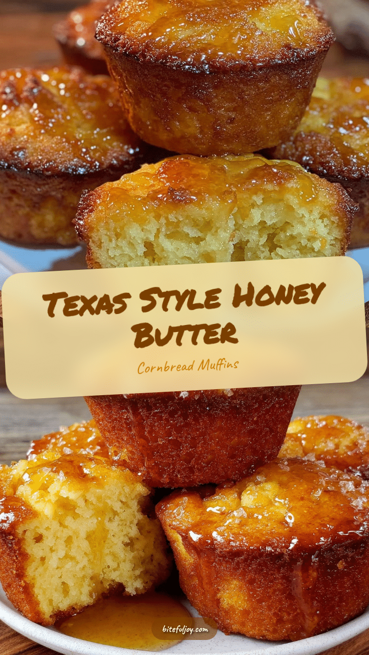 tender honey butter cornbread muffins texas style recipe