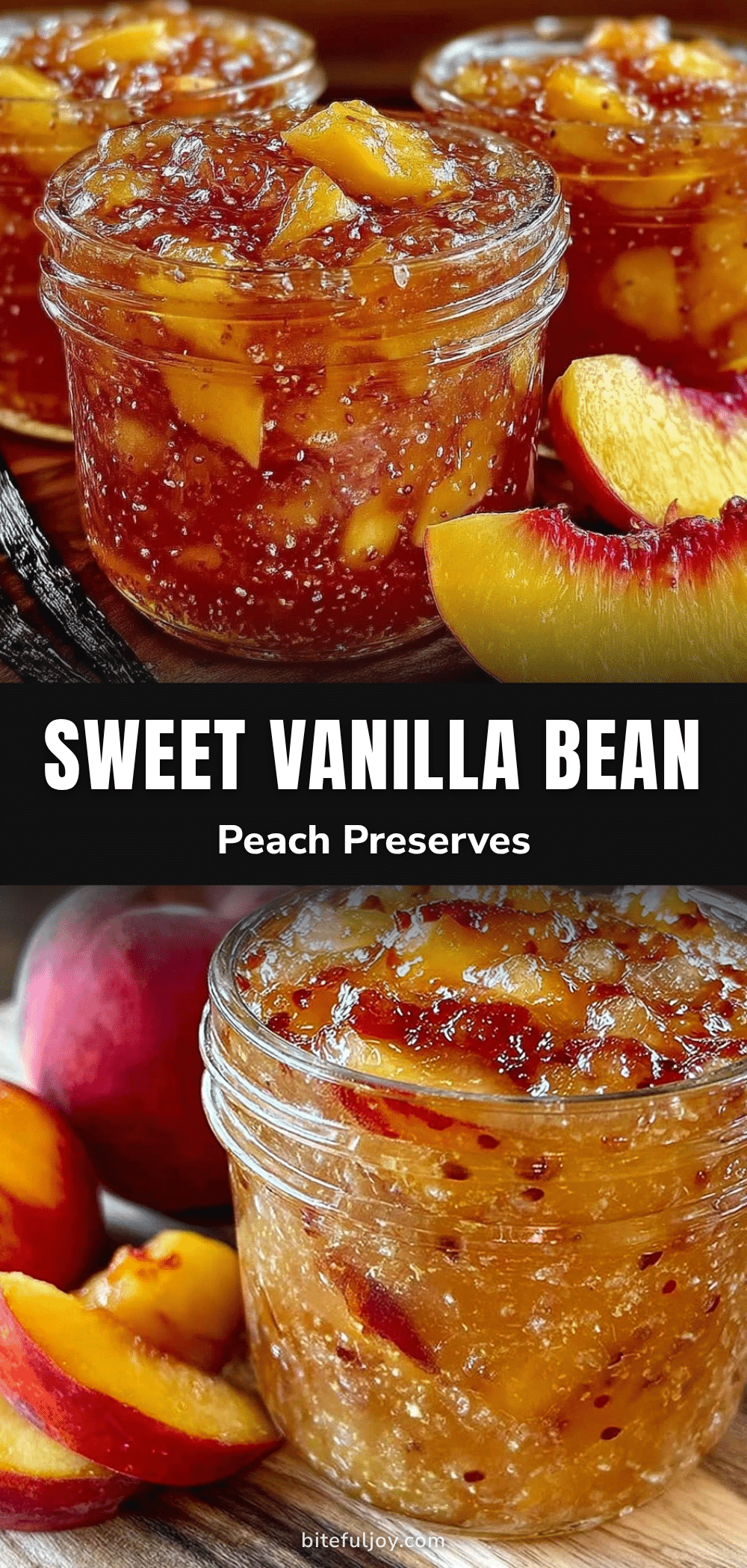 vanilla bean peach preserves recipe