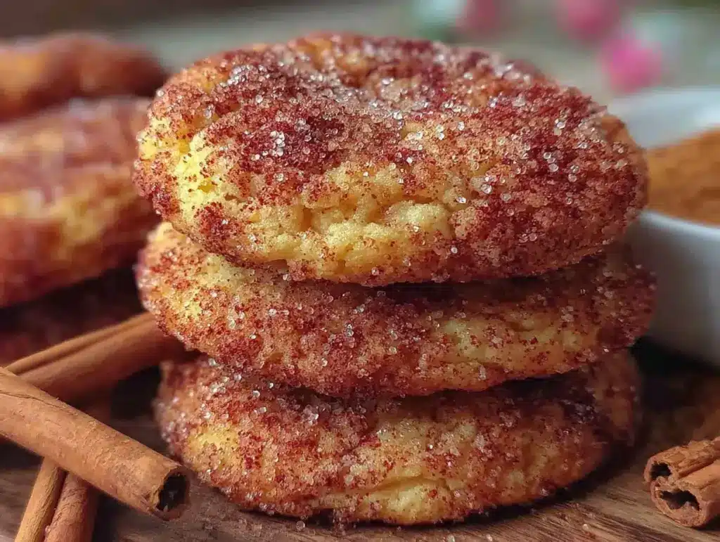 brown butter snickerdoodles - featured image