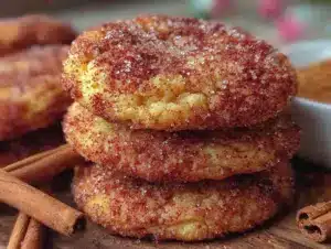 brown butter snickerdoodles - featured image