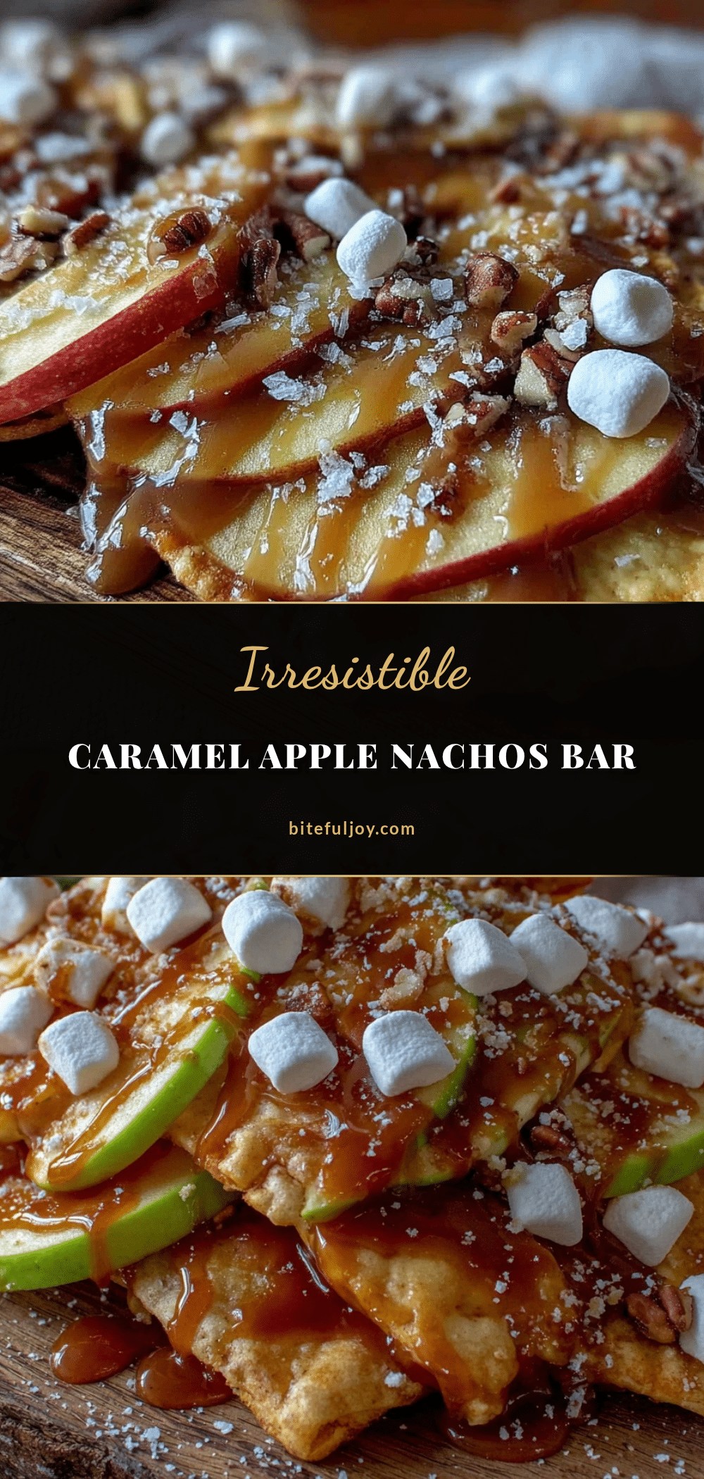 caramel apple nachos recipe