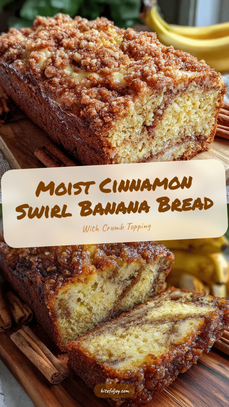 cinnamon swirl banana bread recipe