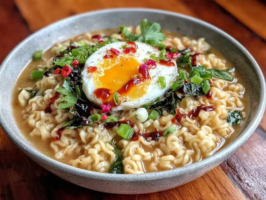 creamy ramen noodles recipe - featured image