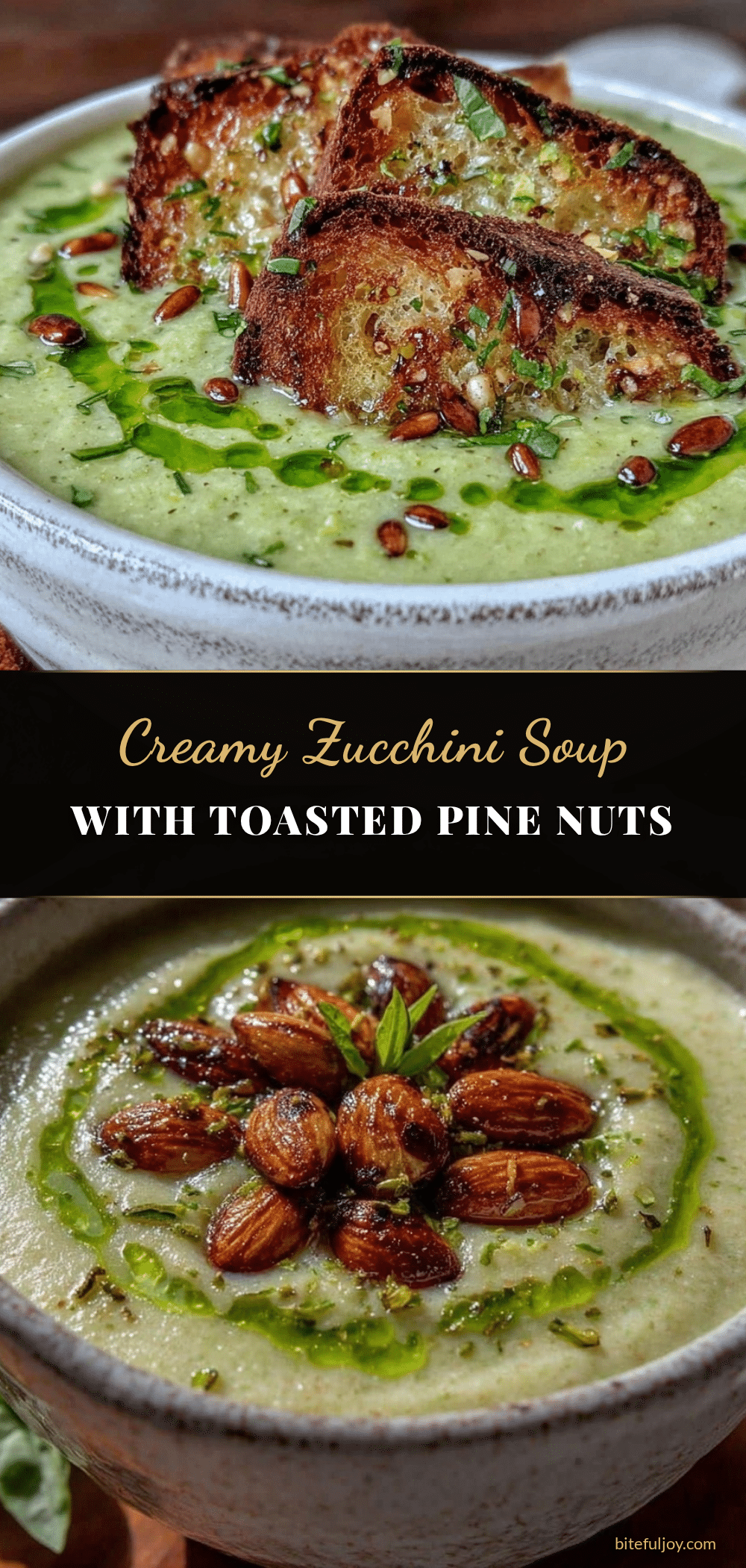 creamy zucchini soup recipe