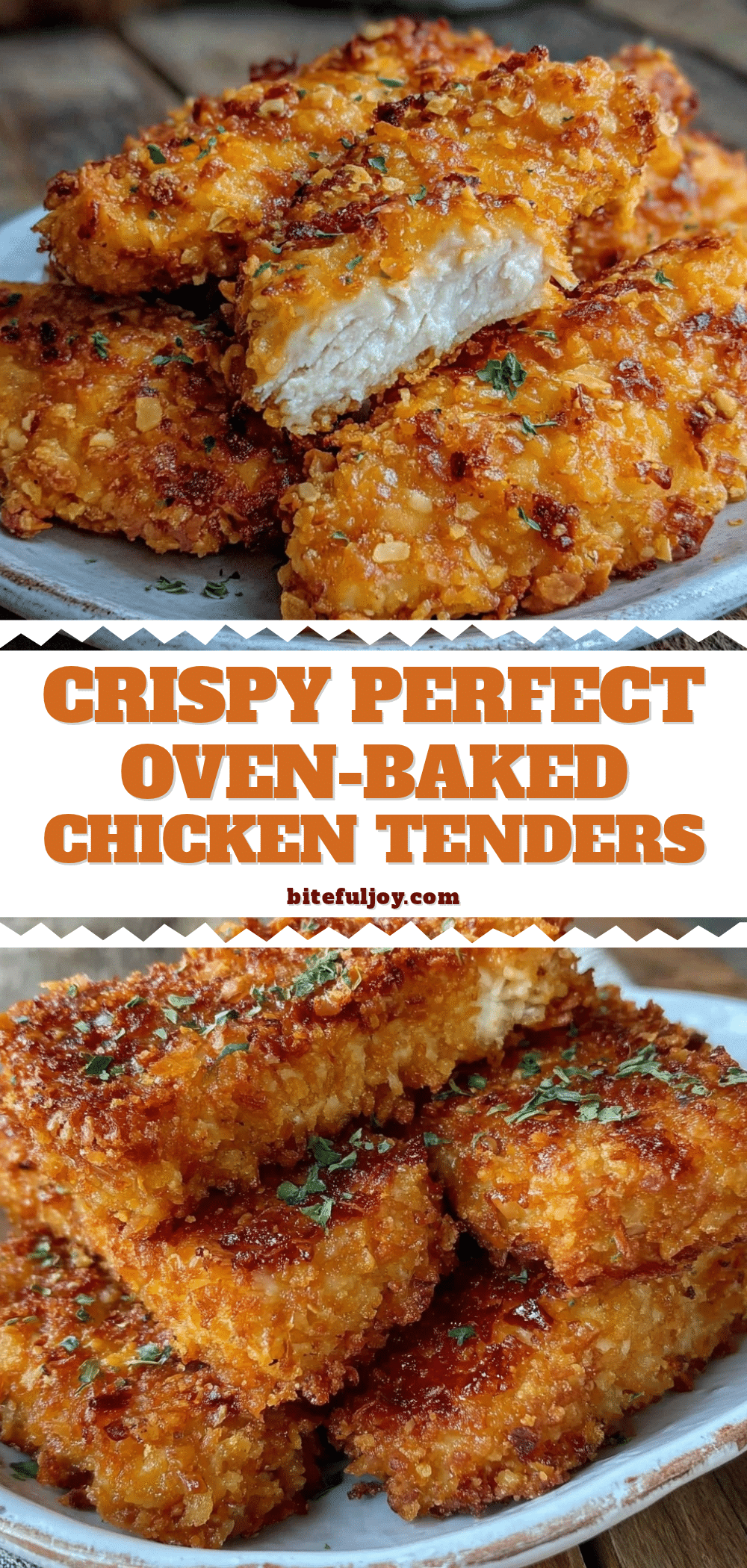 crispy oven-baked chicken tenders recipe