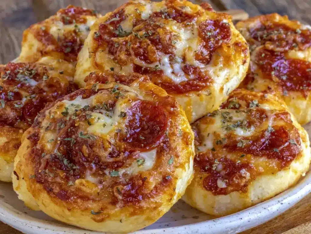 crispy pizza pinwheels - featured image