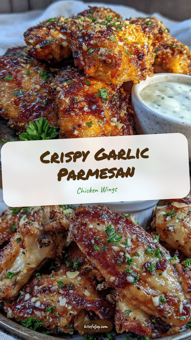 crispy sheet pan garlic parmesan chicken wings recipe