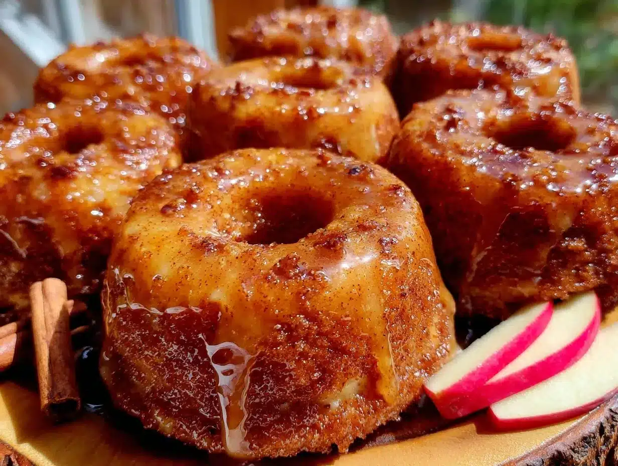 crispy spiced apple cider donuts preparation steps