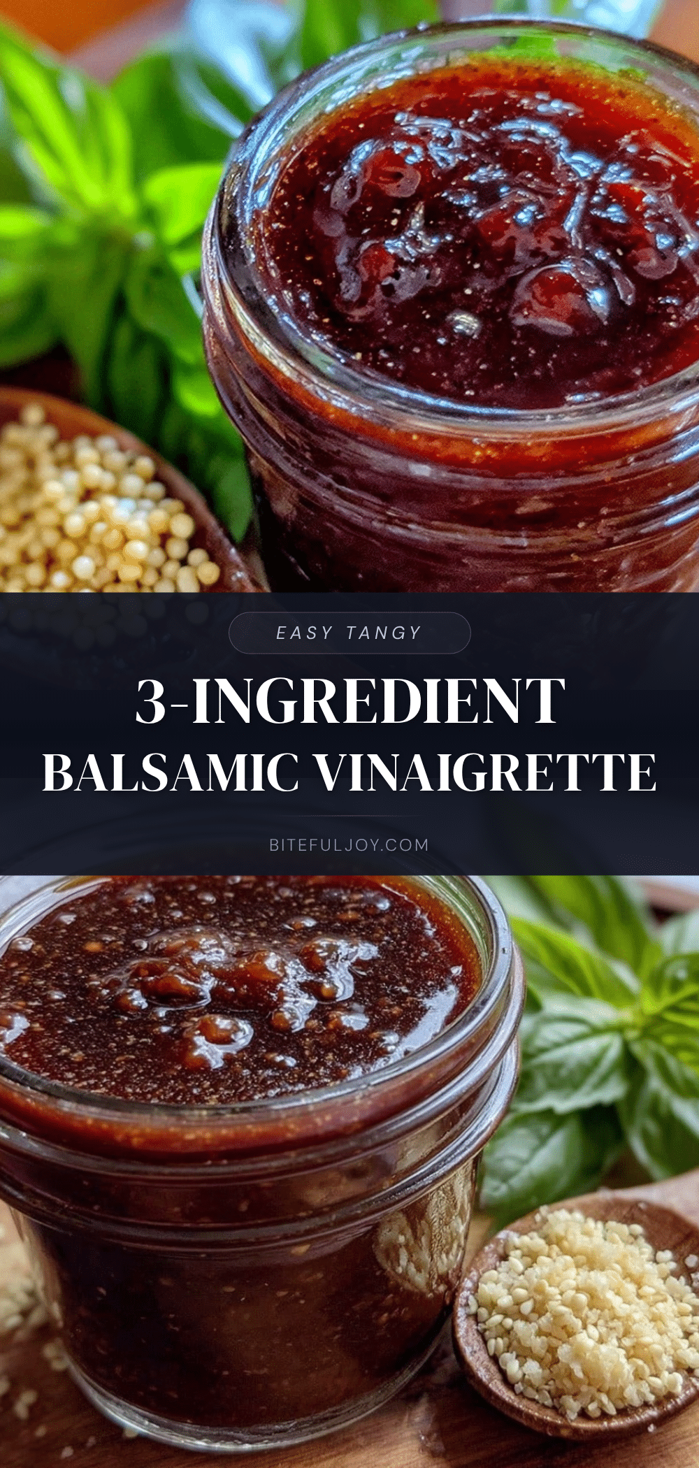 easy 3-ingredient balsamic vinaigrette recipe recipe