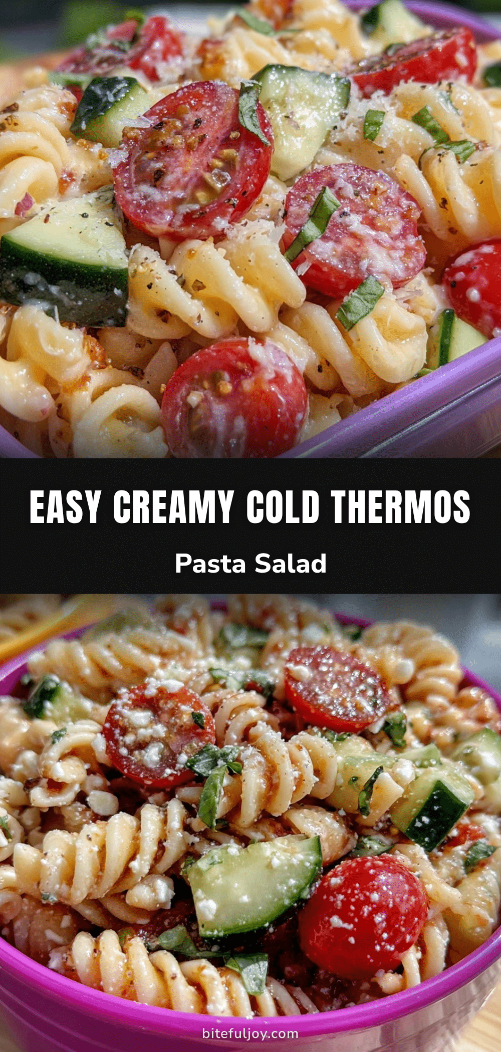 easy cold thermos pasta salad recipe