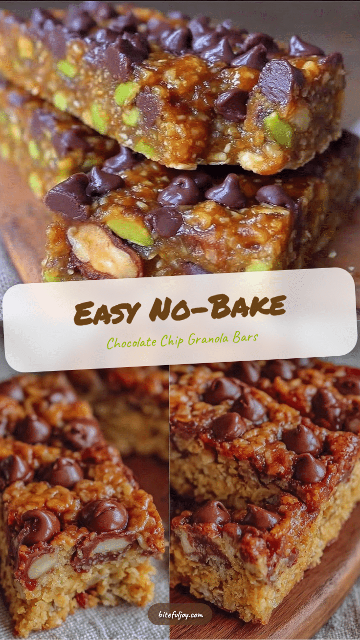 easy no-bake homemade granola bars recipe