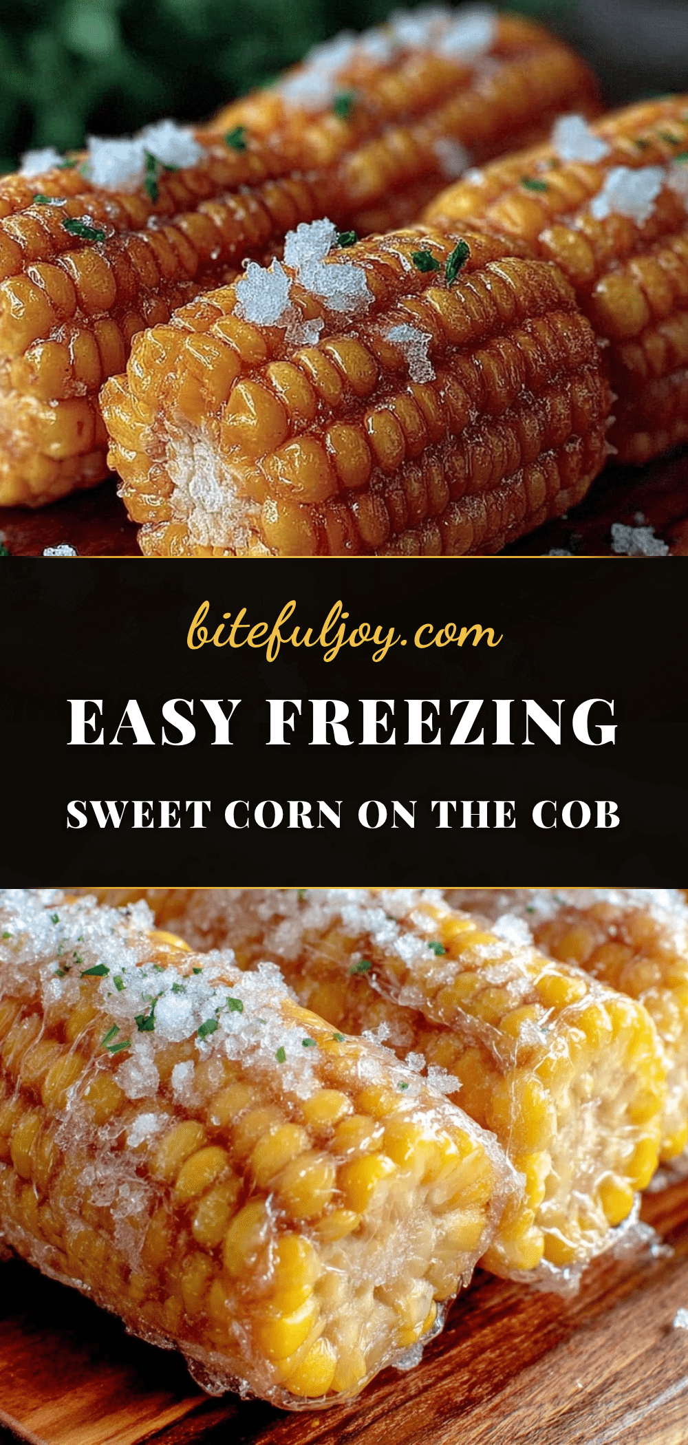 freezing sweet corn on the cob recipe