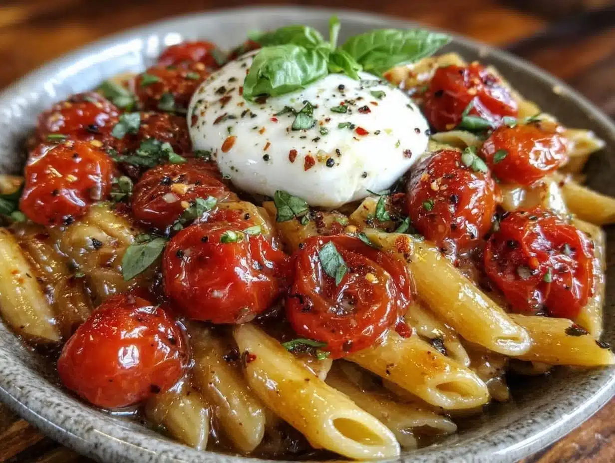 Fresh Burst Cherry Tomato Pasta - featured image
