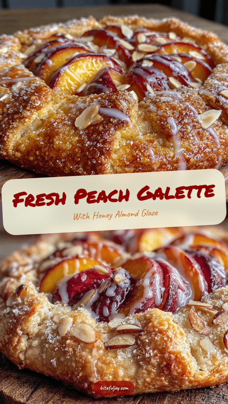 fresh peach galette recipe