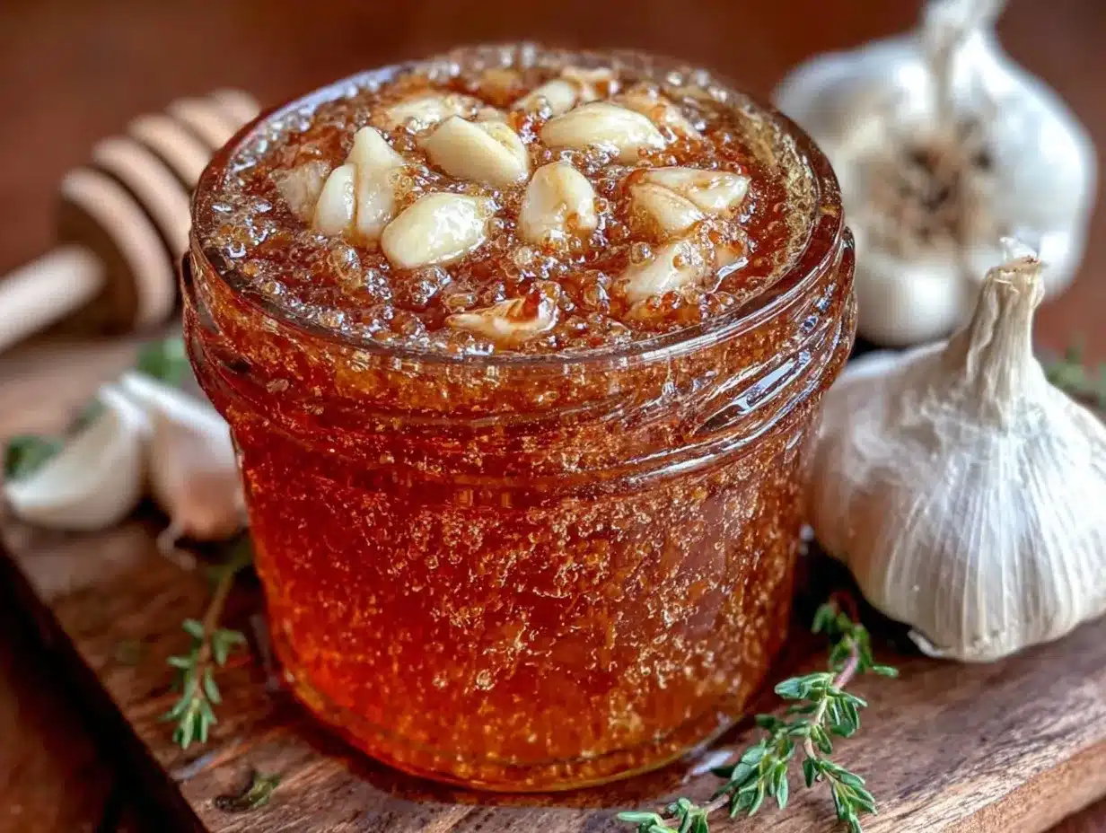 garlic honey cold remedy preparation steps