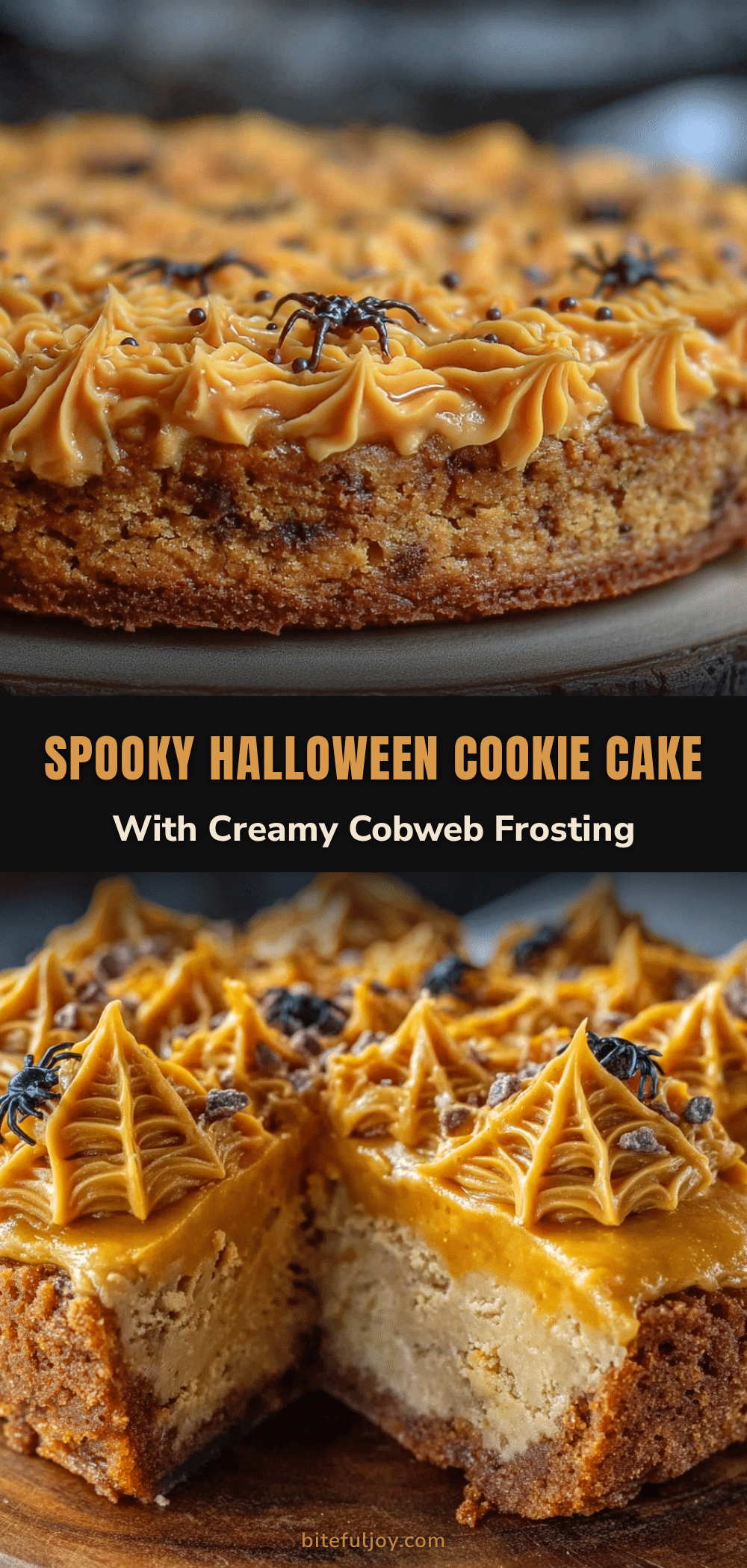 Halloween cookie cake recipe