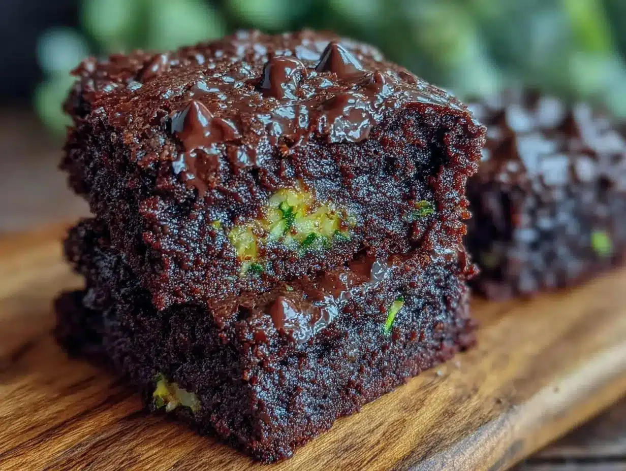 hidden veggie chocolate zucchini brownies preparation steps