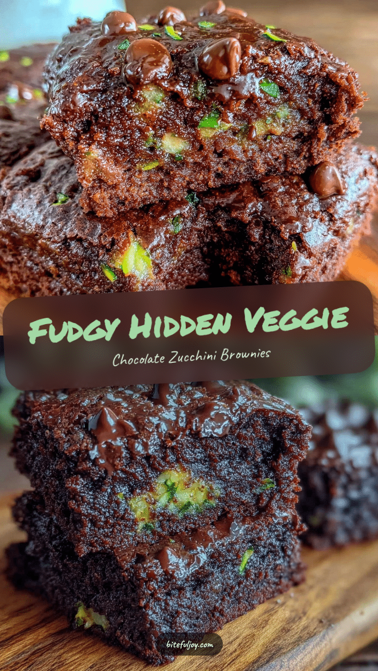 hidden veggie chocolate zucchini brownies recipe