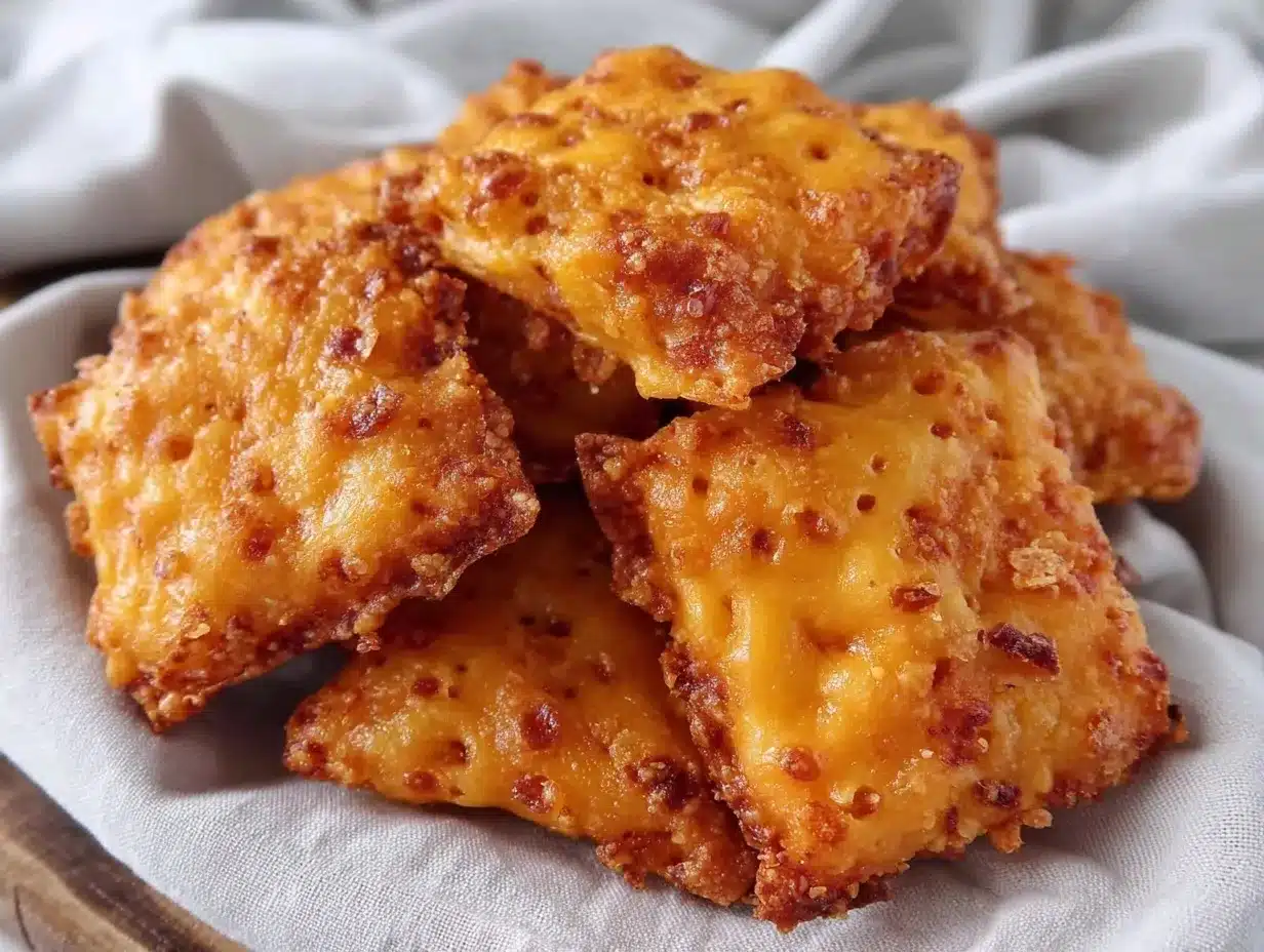 homemade Cheez-It crackers preparation steps
