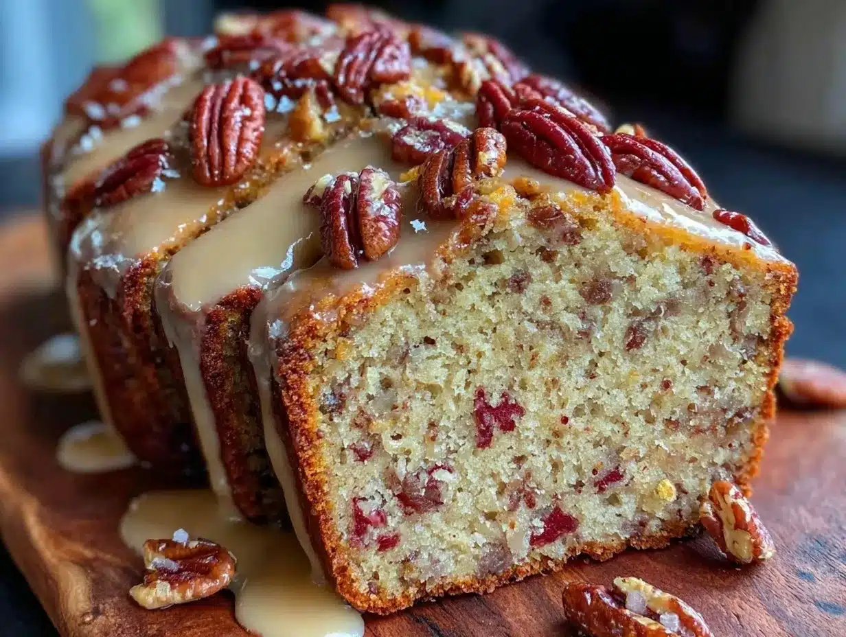 maple pecan banana bread preparation steps