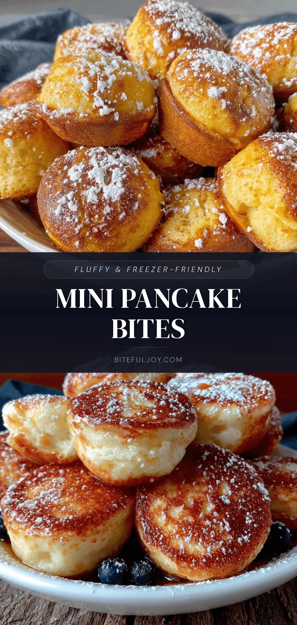 mini muffin pancake bites recipe