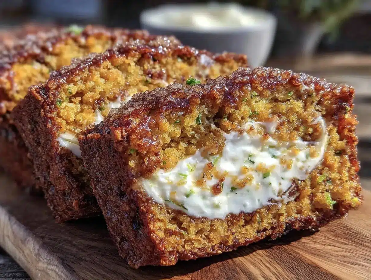 moist cinnamon sugar zucchini bread preparation steps