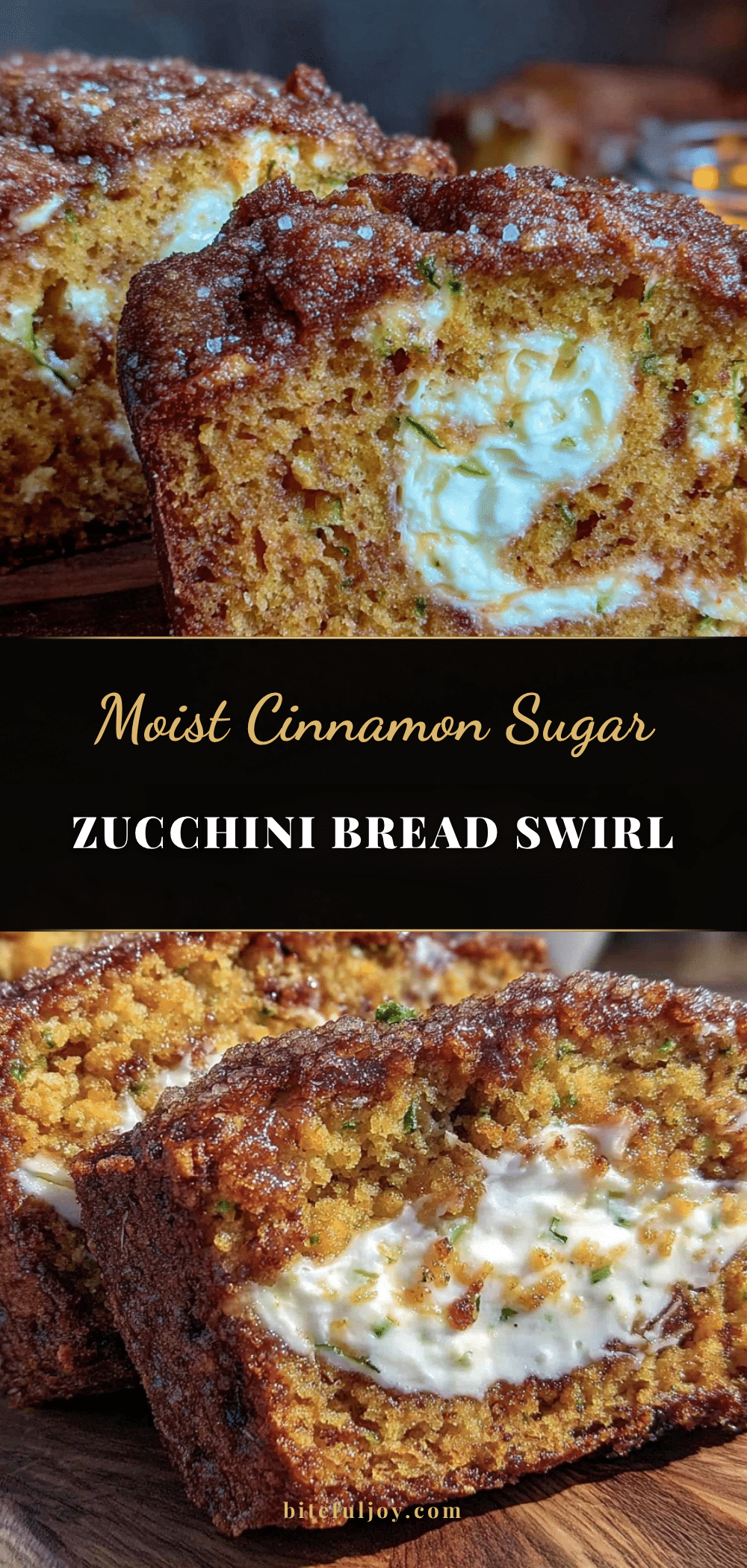 moist cinnamon sugar zucchini bread recipe