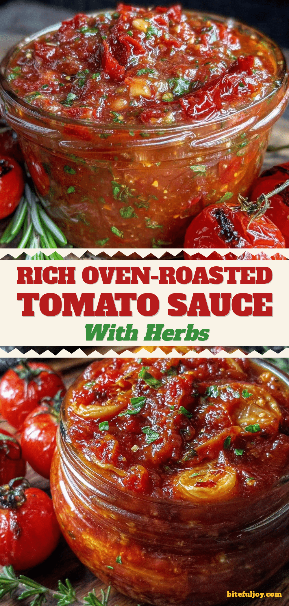 oven-roasted tomato sauce recipe