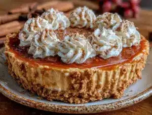 pumpkin pie cheesecake - featured image
