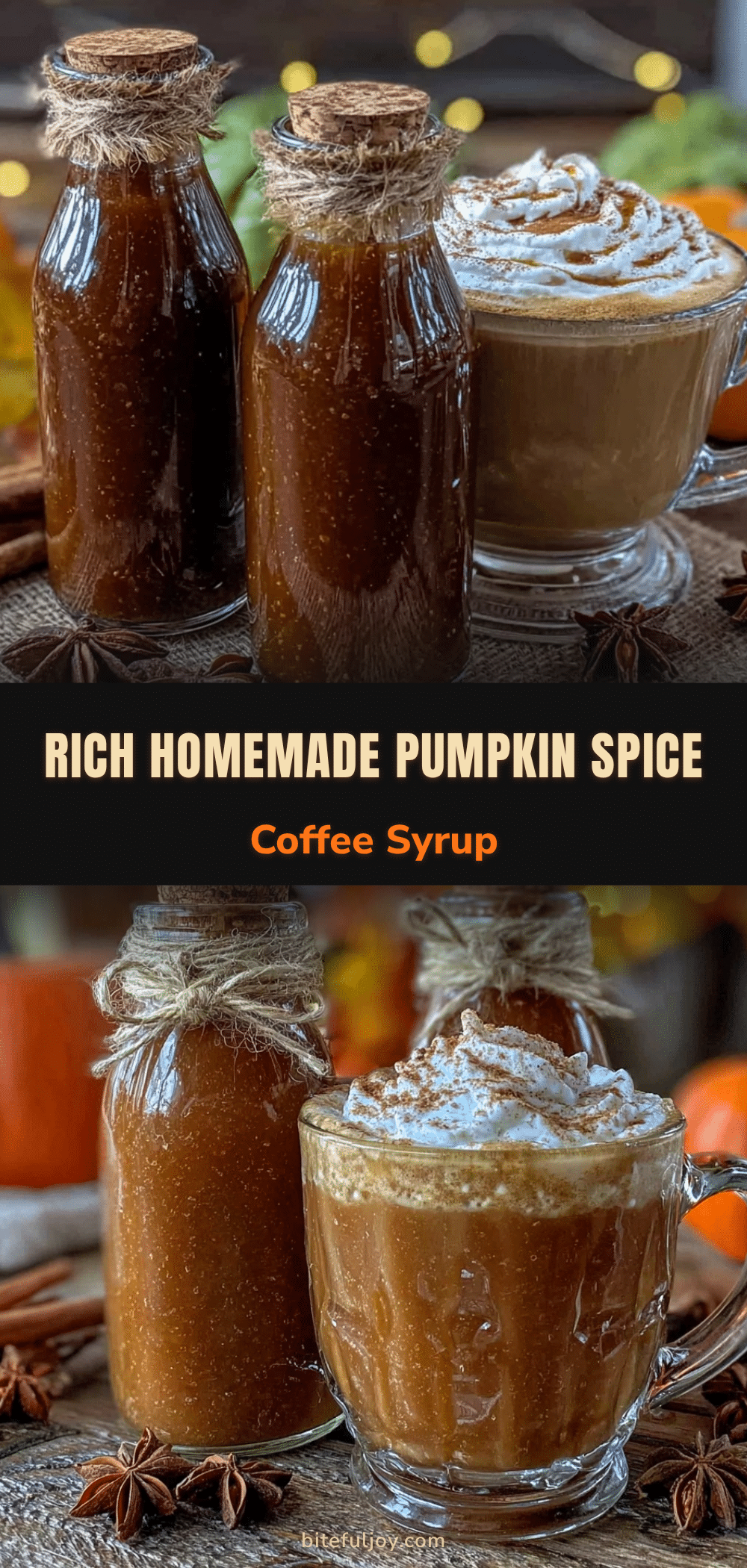 pumpkin spice coffee syrup recipe