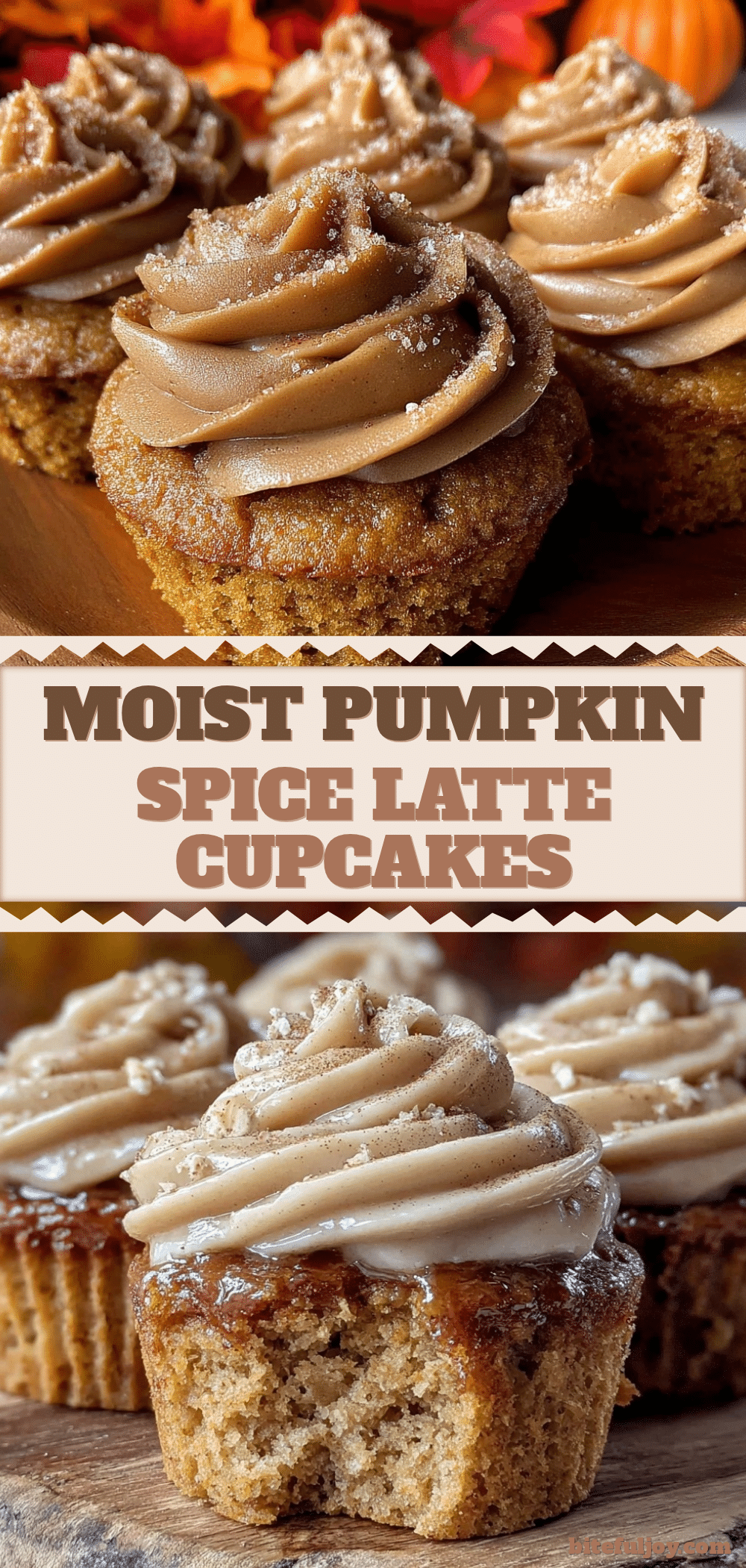 pumpkin spice latte cupcakes recipe