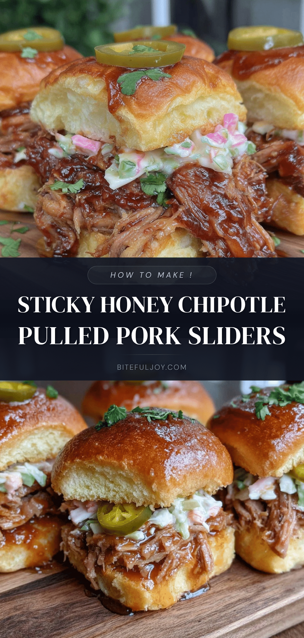 slow cooker honey chipotle pulled pork sliders recipe