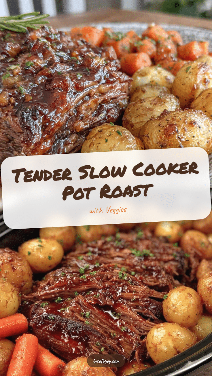 slow cooker pot roast recipe