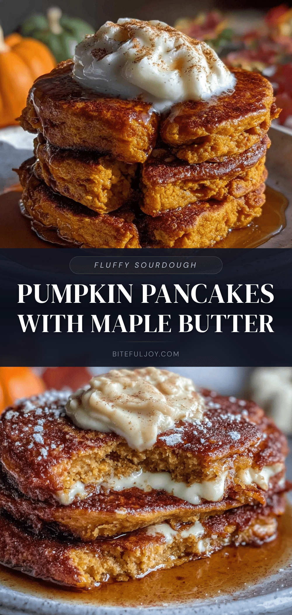 sourdough discard pumpkin pancakes recipe