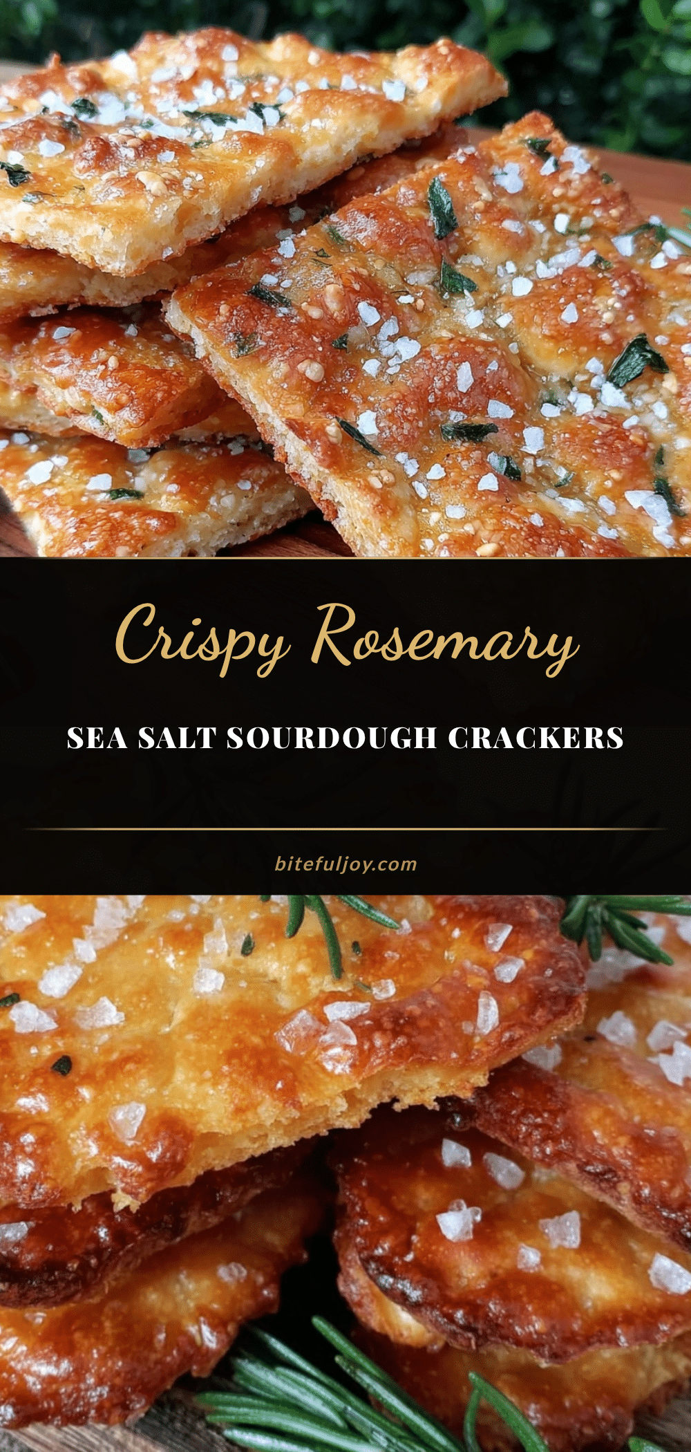 sourdough starter crackers recipe