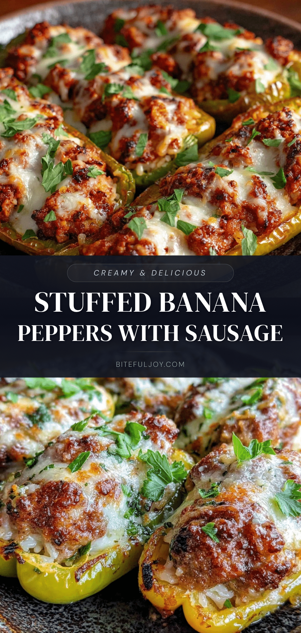 stuffed banana peppers with italian sausage recipe