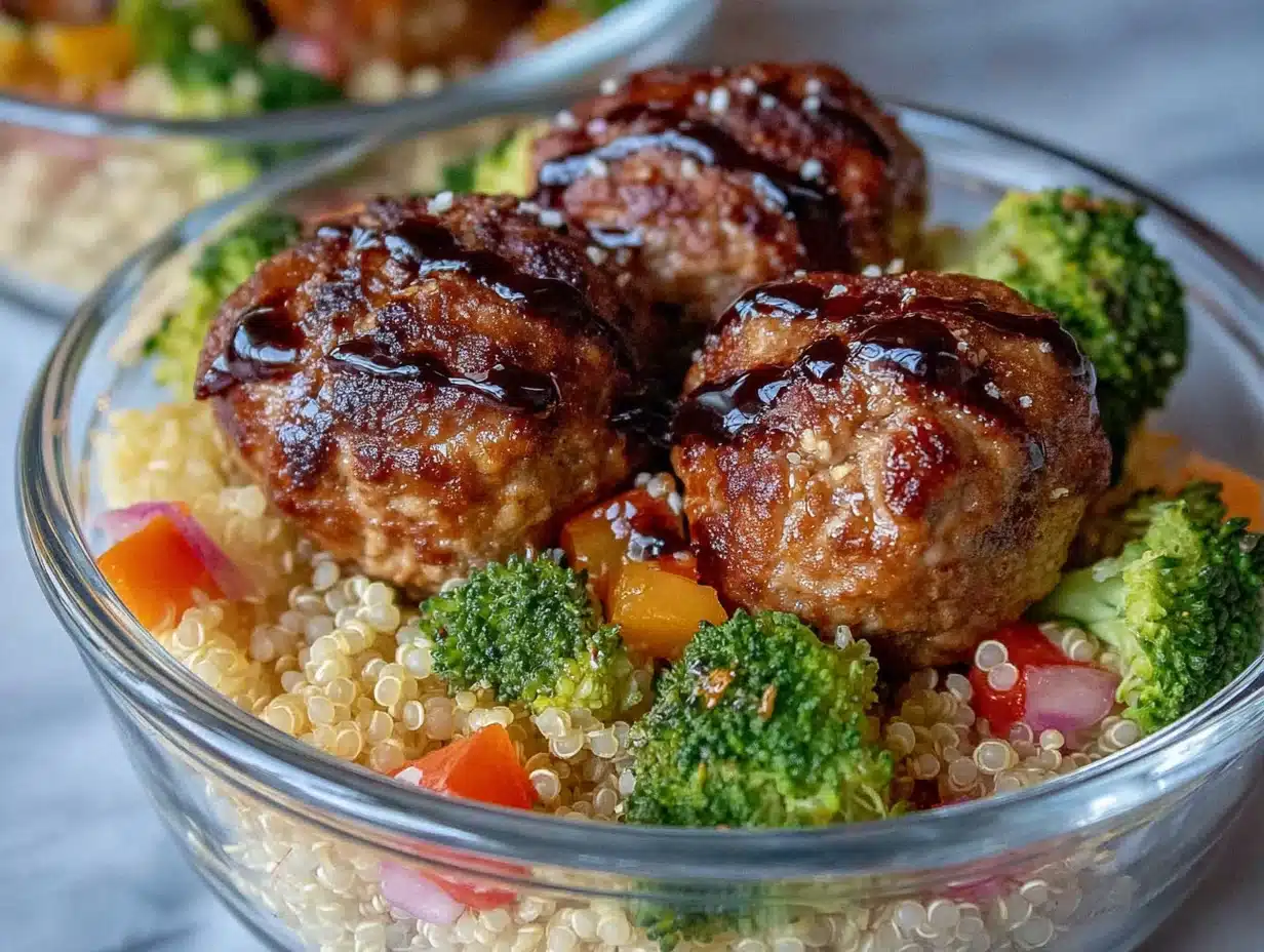 Easy Mini Turkey Meatball Lunchbox Cups - featured image