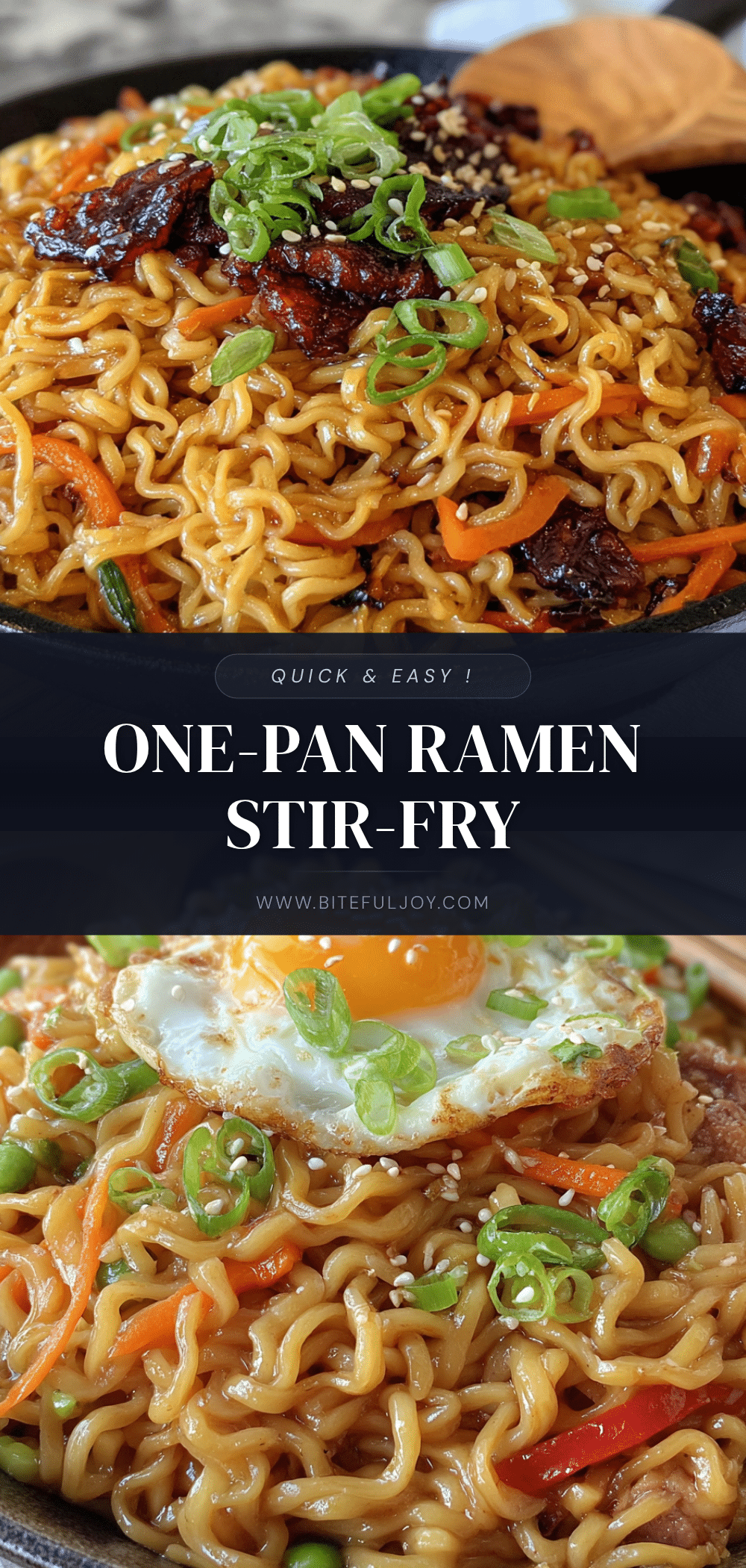 one-pan ramen stir-fry recipe